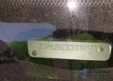 2012 Lincoln Mkz z USA, uszkodzony, nr VIN 3LNHL2GC3CR814181